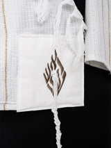 Tallit Nahman prestige Green army & gold