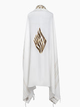 Tallit Nahman prestige Green army & gold