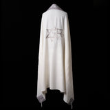 Tallit Am Israel Hai Grey