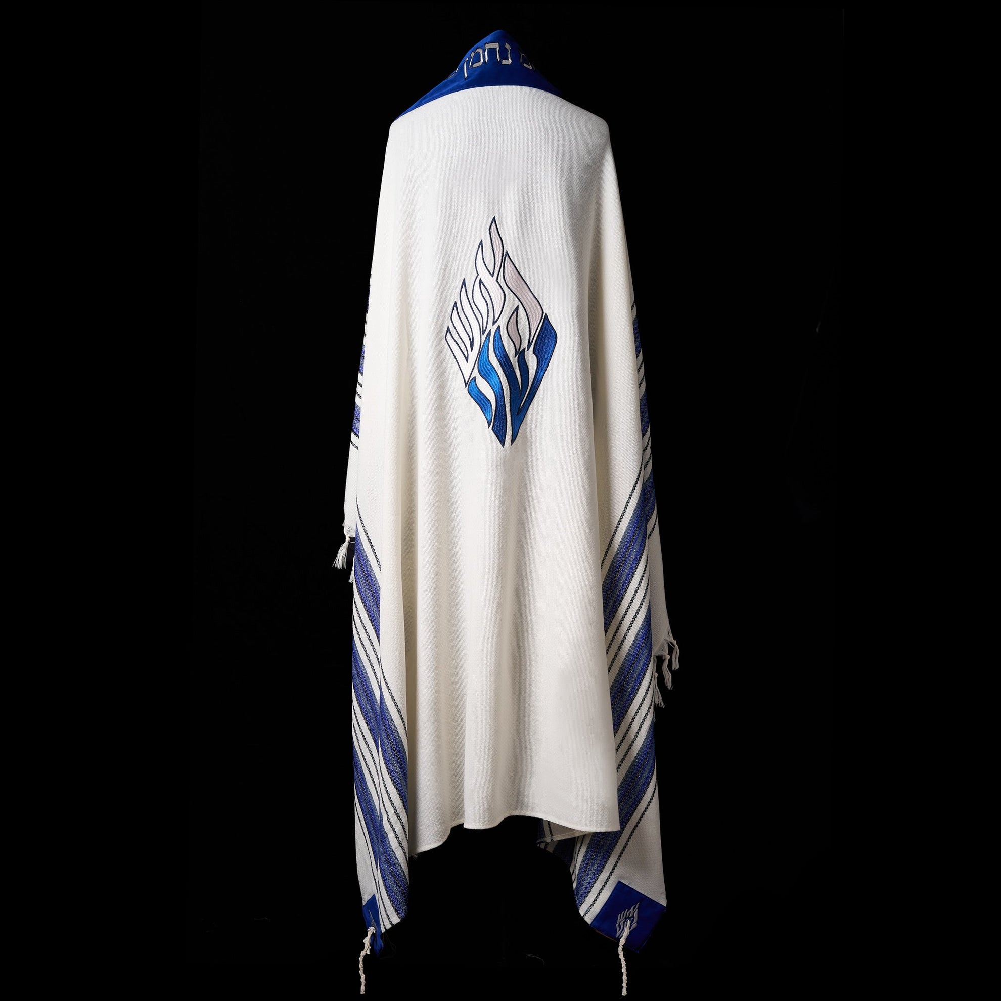 Tallit Nahman prestige blue & grey Kameart