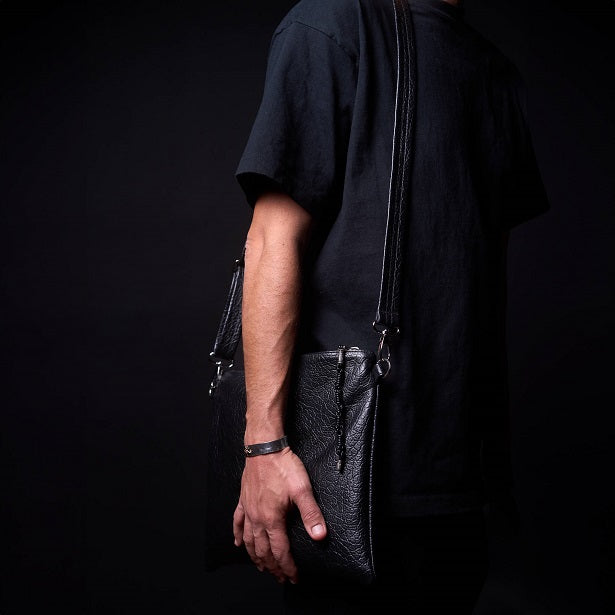 Set Thalit / Tefilines Aesh Sheli Black Cowhide