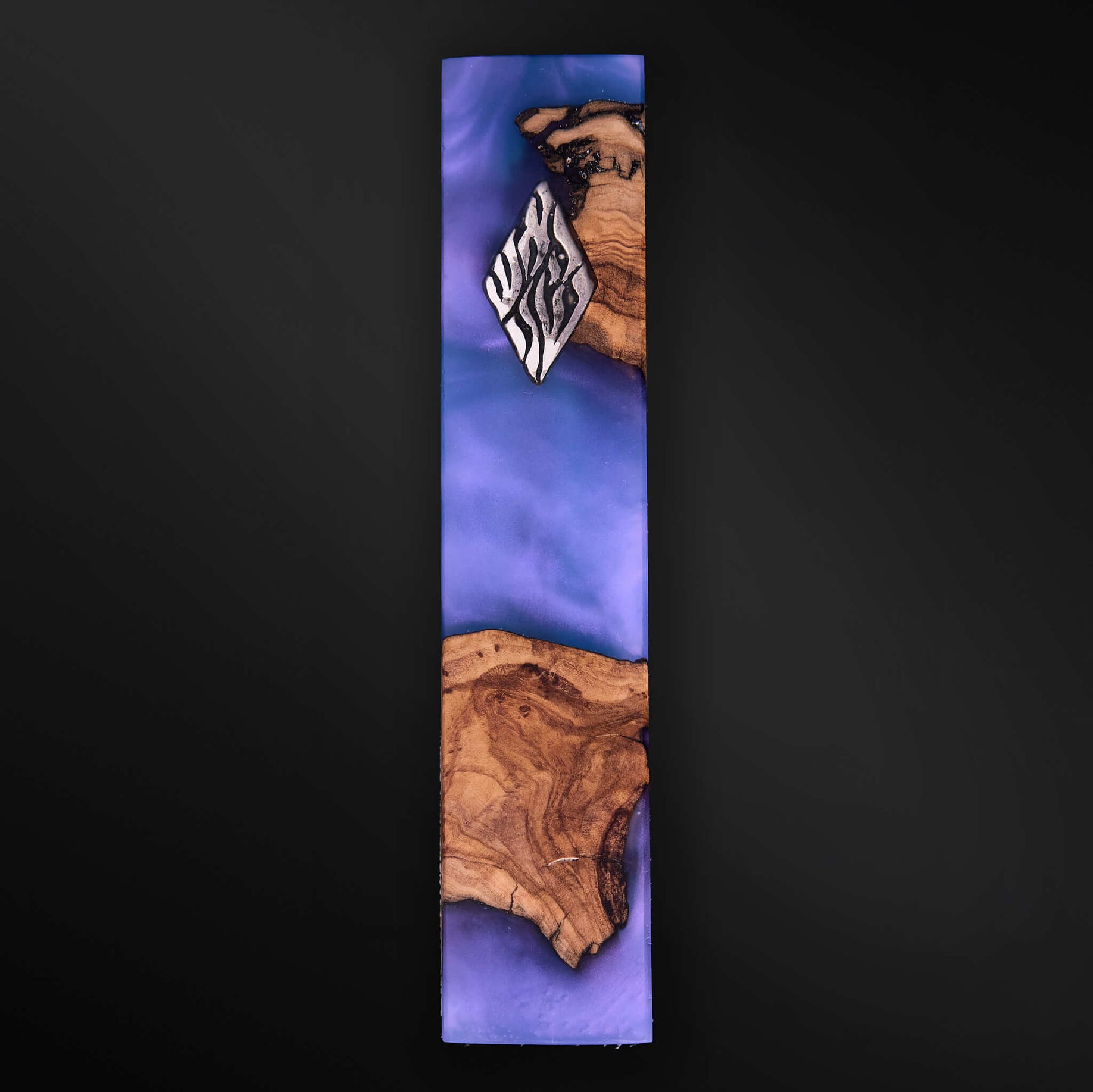 Mezouzah Wood Epoxy Kameart