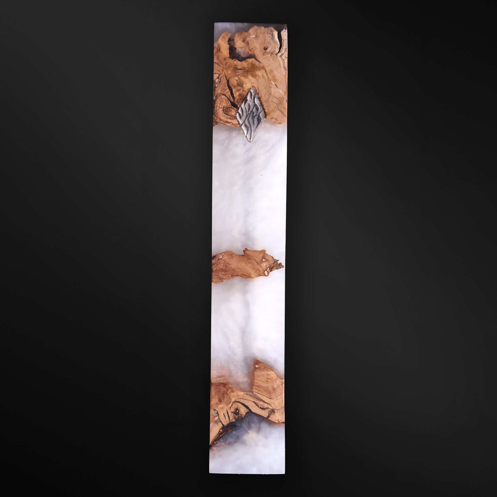 Mezouzah Wood Epoxy Kameart