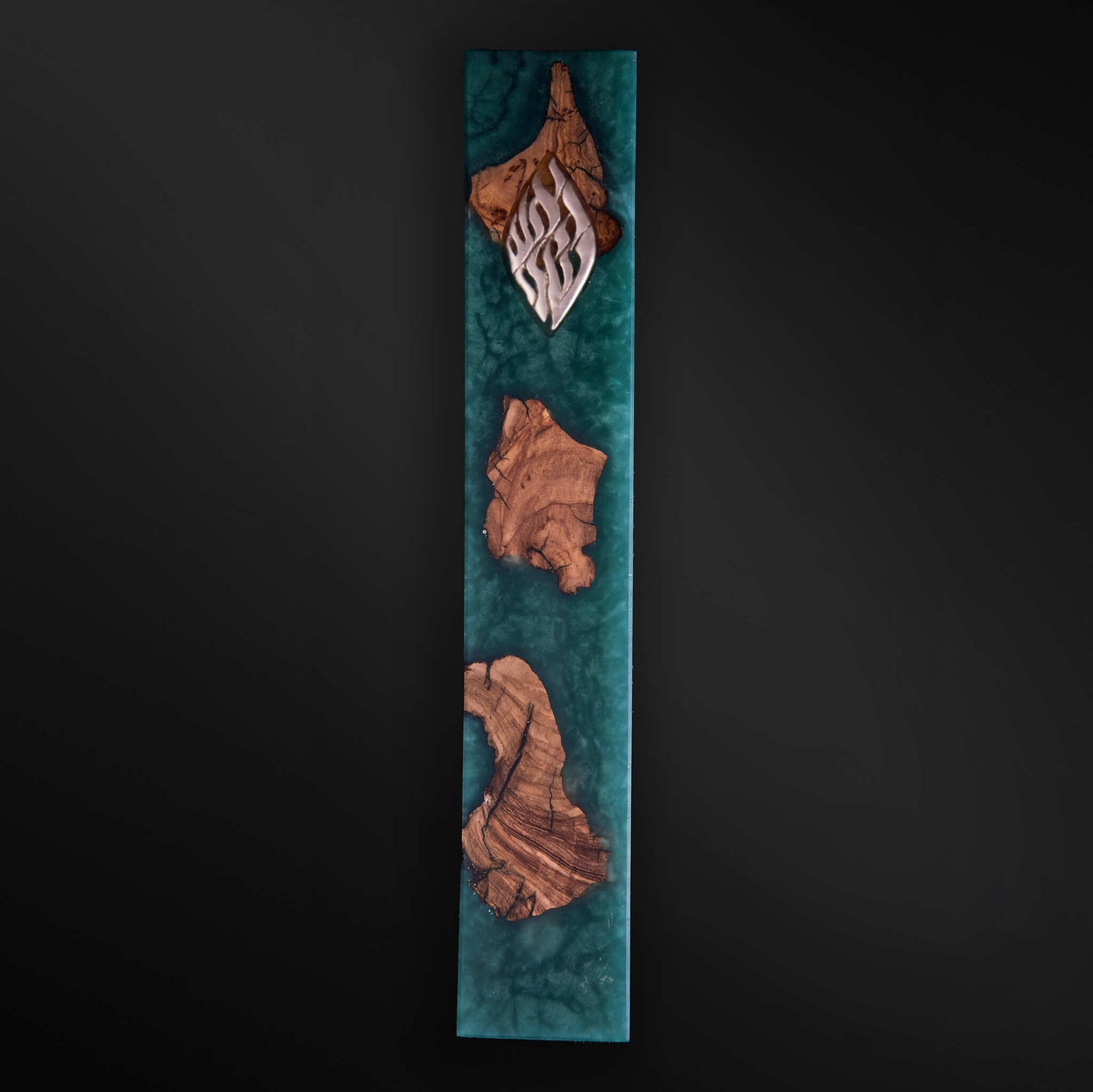 Mezouzah Wood Epoxy Kameart