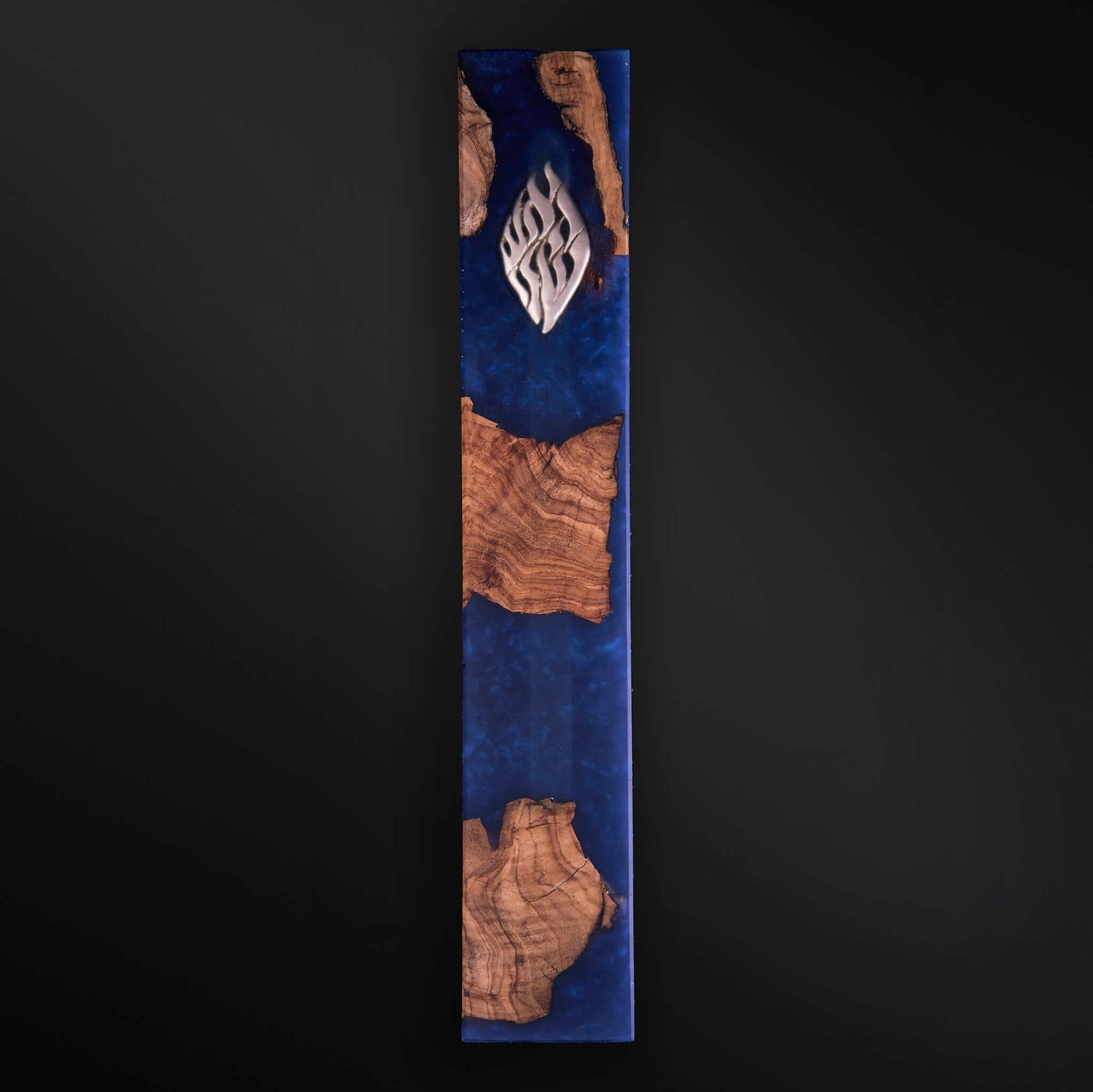 Mezouzah Wood Epoxy Kameart