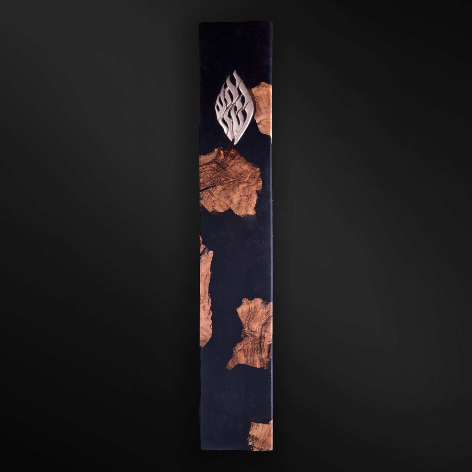 Mezouzah Wood Epoxy Kameart