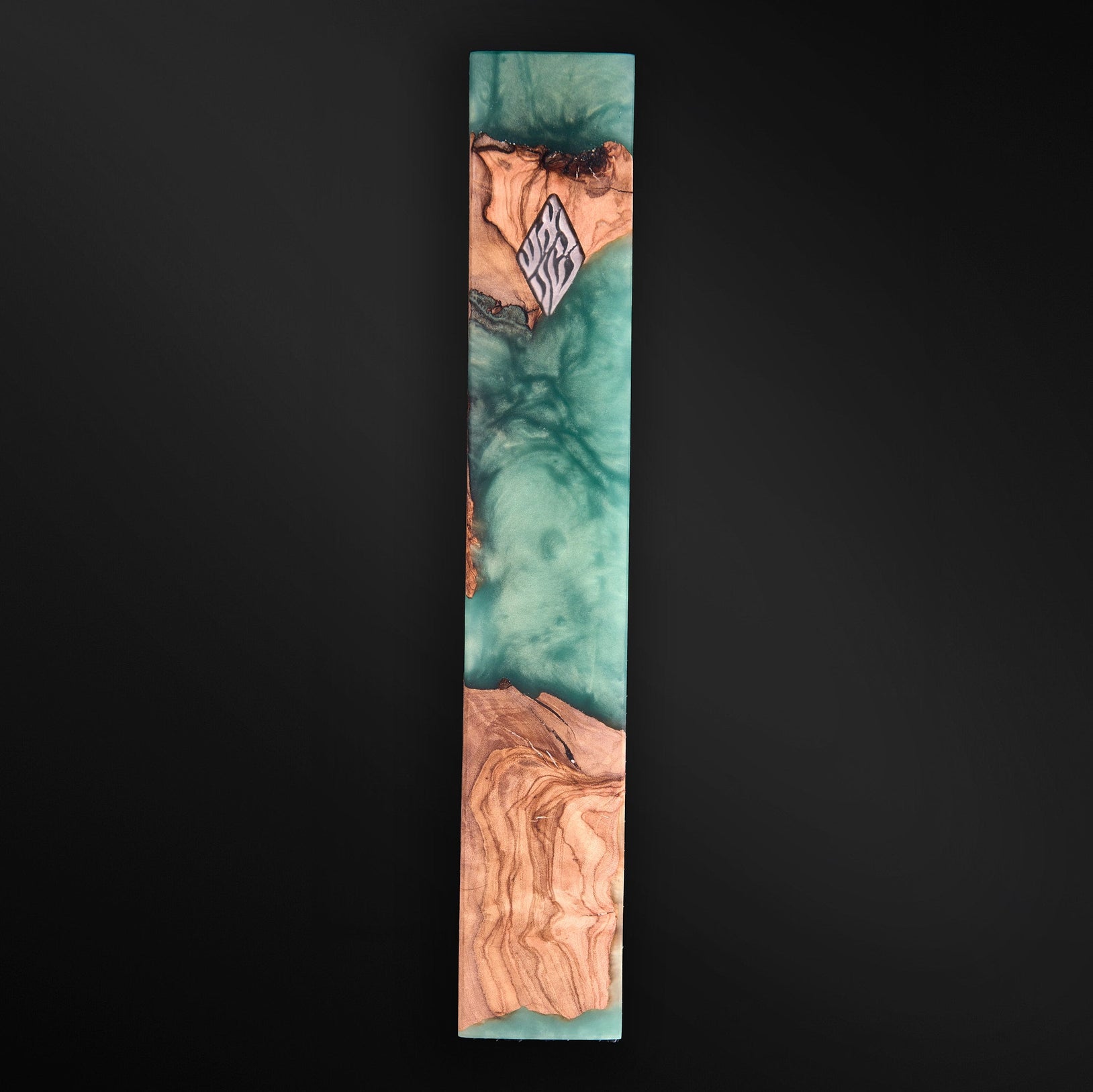 Mezouzah Wood Epoxy Kameart