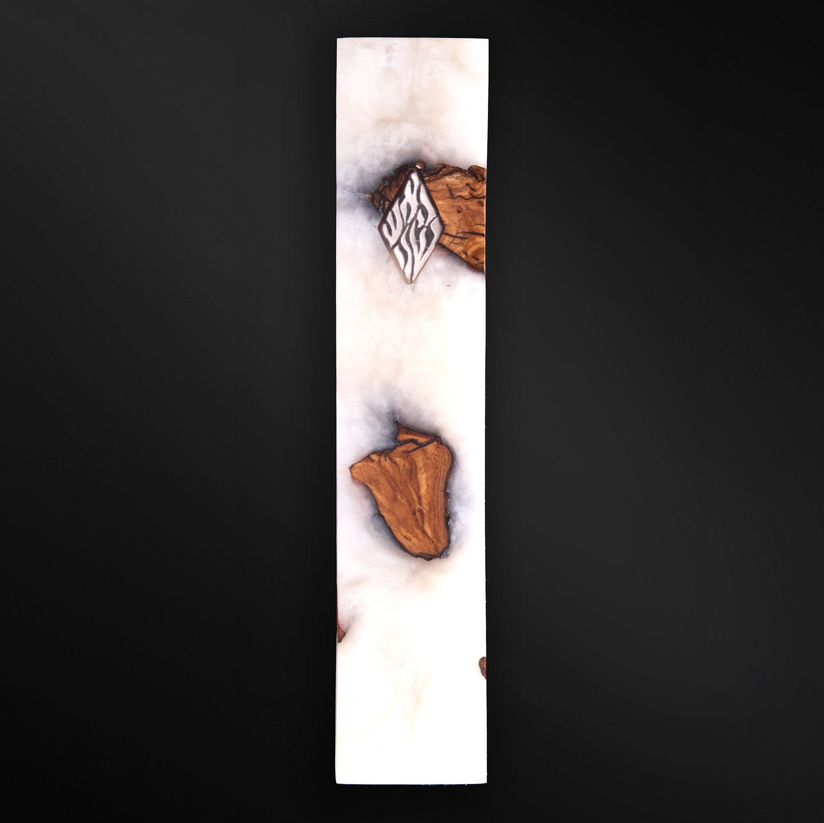 Mezouzah Wood Epoxy Kameart
