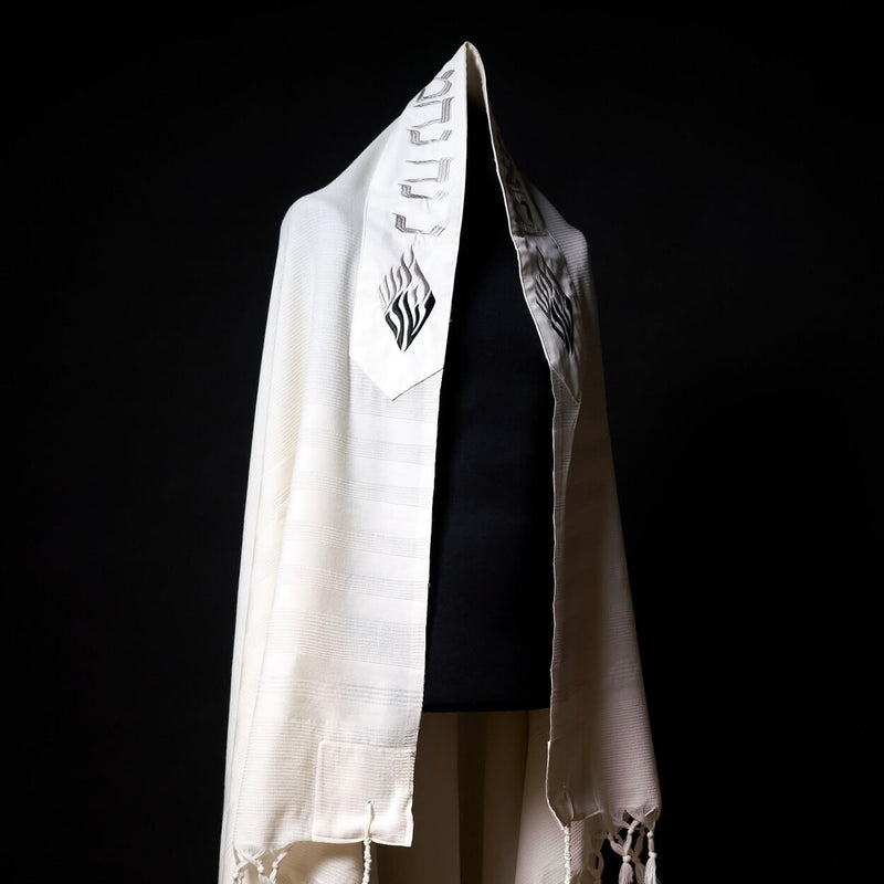 Tallit Nahman Classic Grey & Black