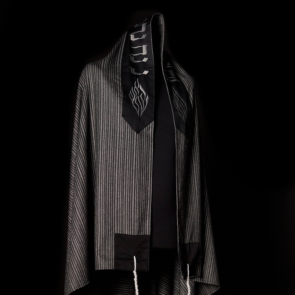 Nahman Bicolor Grey Stripe