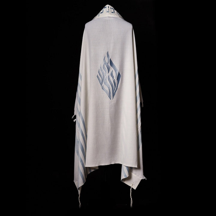 Nahman Classic White & Sky Blue