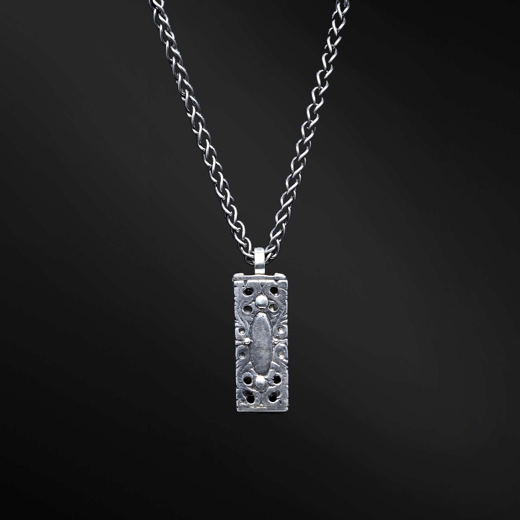 "ARI Pendant: Embrace the essence of the Ari pendant, a truly remarkable accessory. Its captivating design conceals a hidden wisdom that adds depth and meaning to your personal style, making a profound statement about who you are."