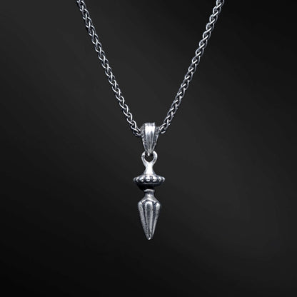 &quot;David Sword Pendant: An image capturing the embodiment of inner strength in the David Sword pendant. Crafted with finesse, this sleek pendant takes the form of a powerful sword. Its elegant design beautifully encapsulates the essence of courage and determination. When worn, it serves as a symbolic reminder of resilience and fearlessness, inspiring you to confront challenges head-on. Let this pendant empower and embolden your spirit.&quot;