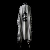 Tallit Shema Israël Bicolor Black & Grey Stripes