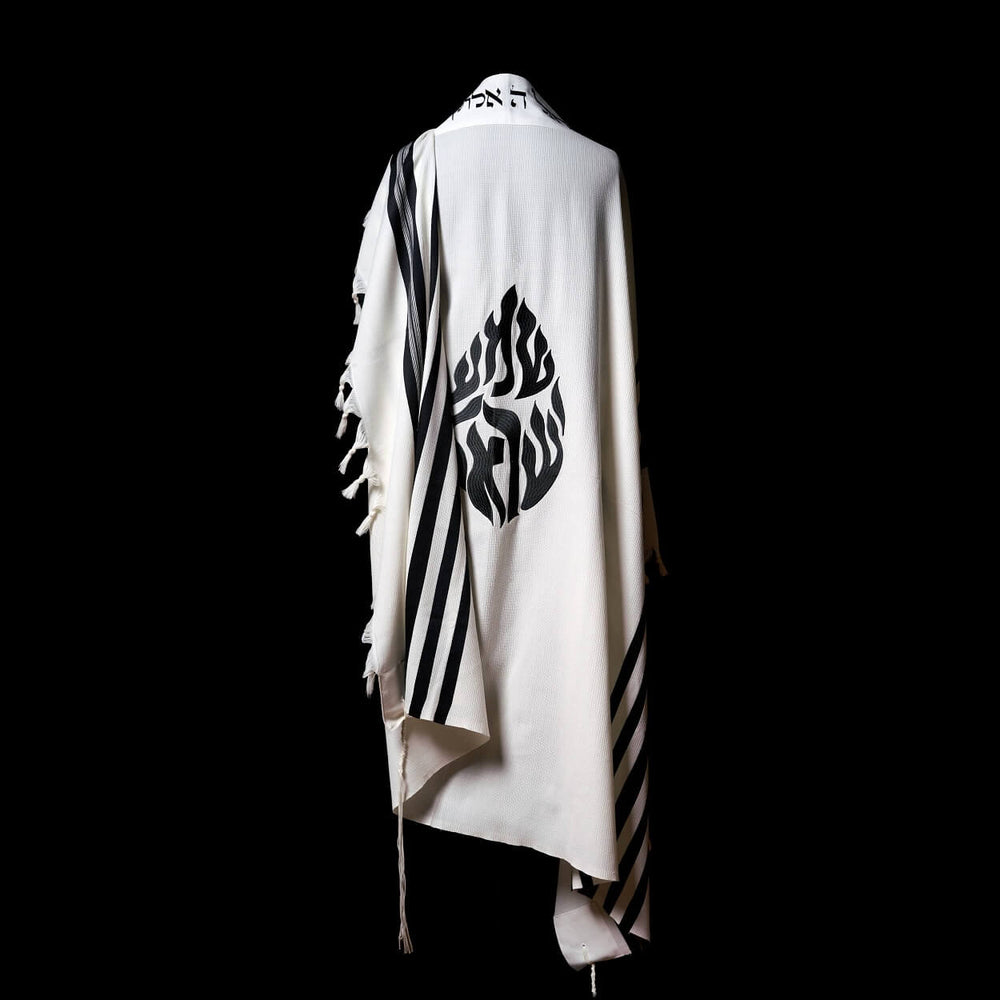 Tallit Shema Israël Classic Black