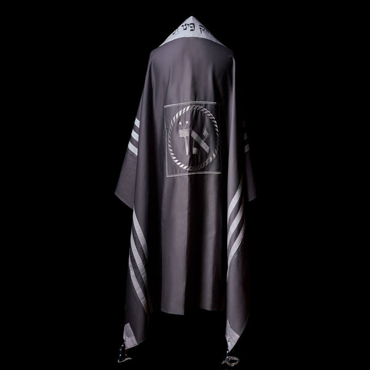 Tallit AZ Double Grey