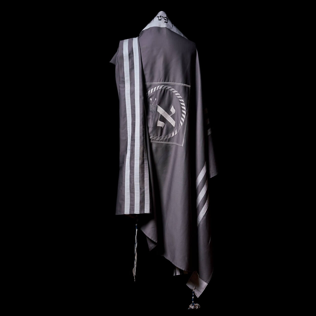 Tallit AZ Double Grey