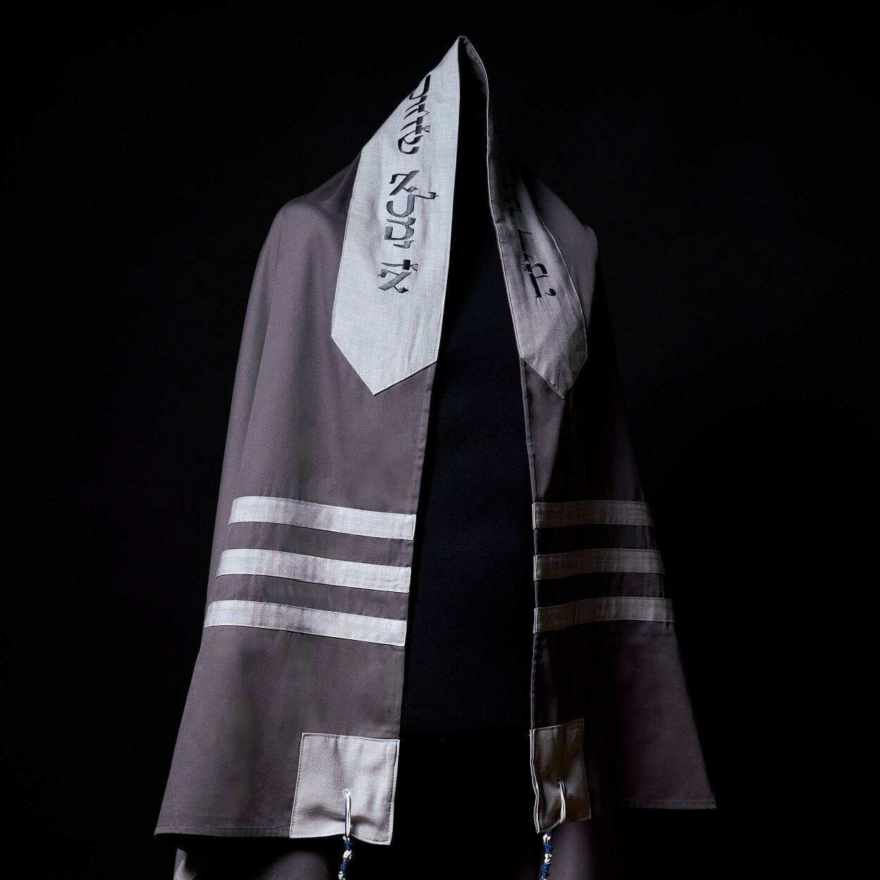 Tallit AZ Double Grey