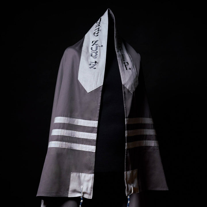 Tallit AZ Double Grey