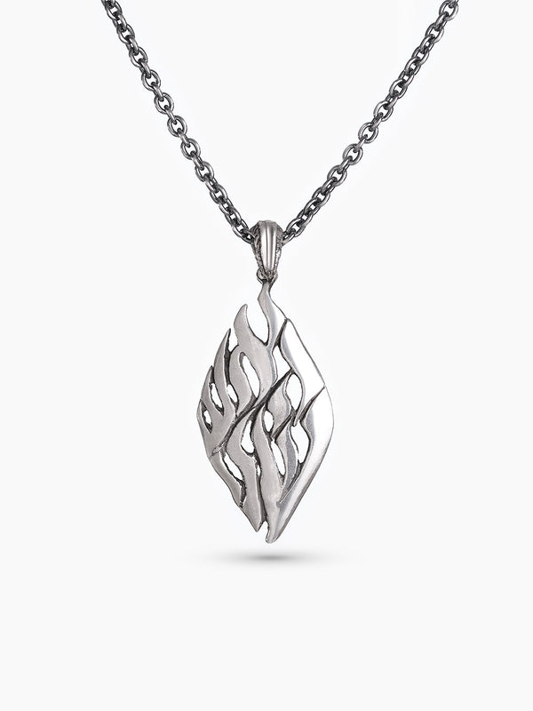 Aesh sheli Necklace Sterling Silver 925 Israel Naftali Large