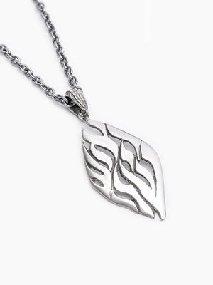 Aesh sheli Necklace Sterling Silver 925 Israel Naftali Large