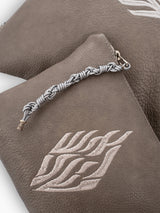 Aesh Sheli Tallit Bag Light Brown Leather Israel Breslov