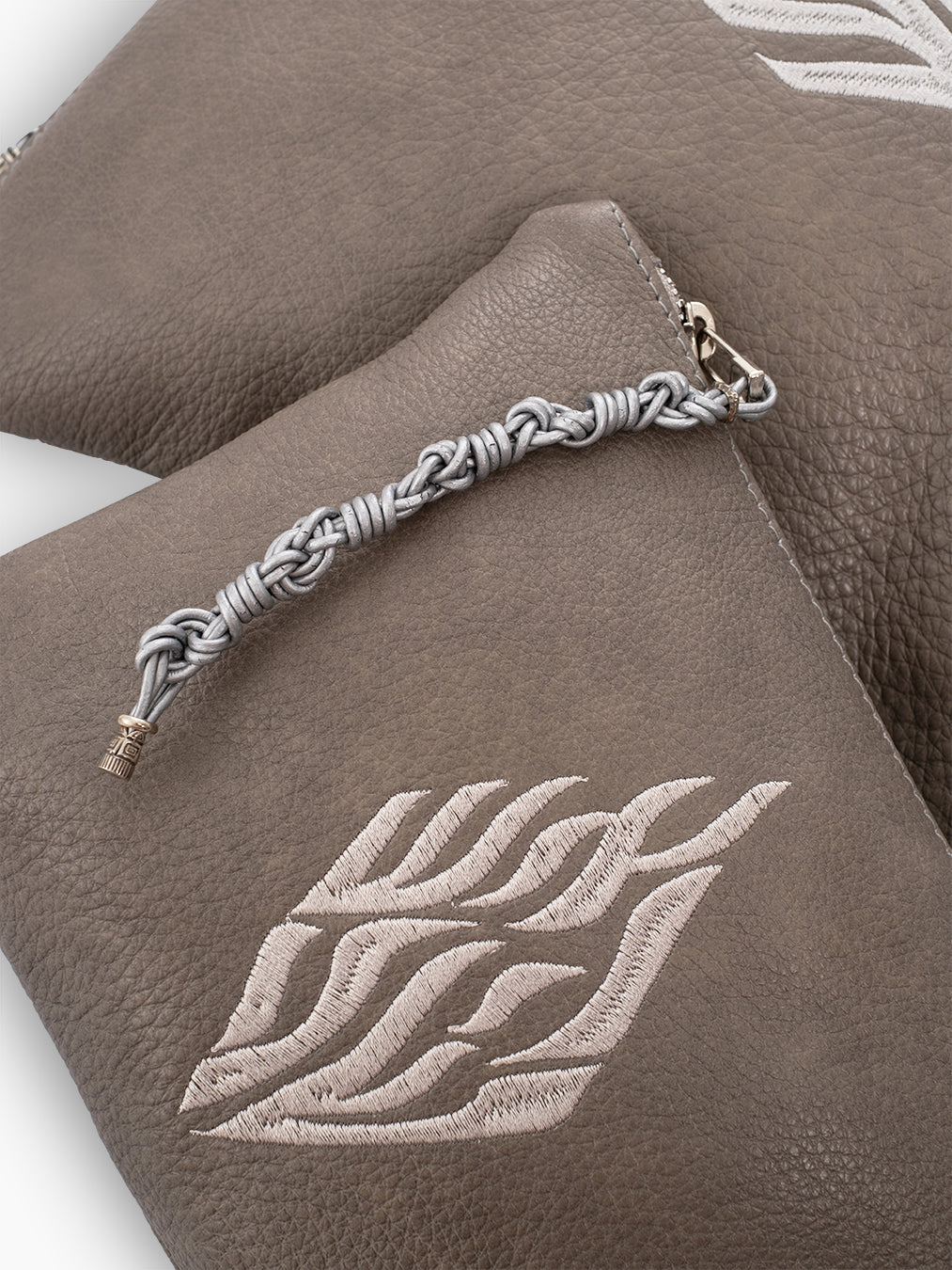 Aesh Sheli Tallit Bag Light Brown Leather Israel Breslov
