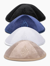 Aesh Sheli Velvet Kippah Yarmulke Israel Breslov Jewish