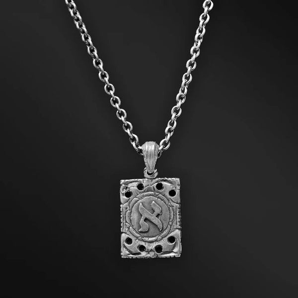 Alef leather Chain Kameart