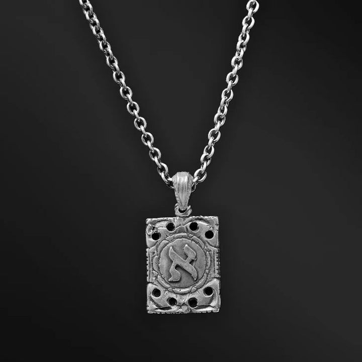 Alef leather Chain