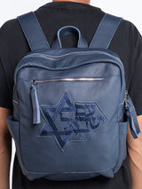 Am Israel Chai Backpack Canvas Israel Jewish Bag