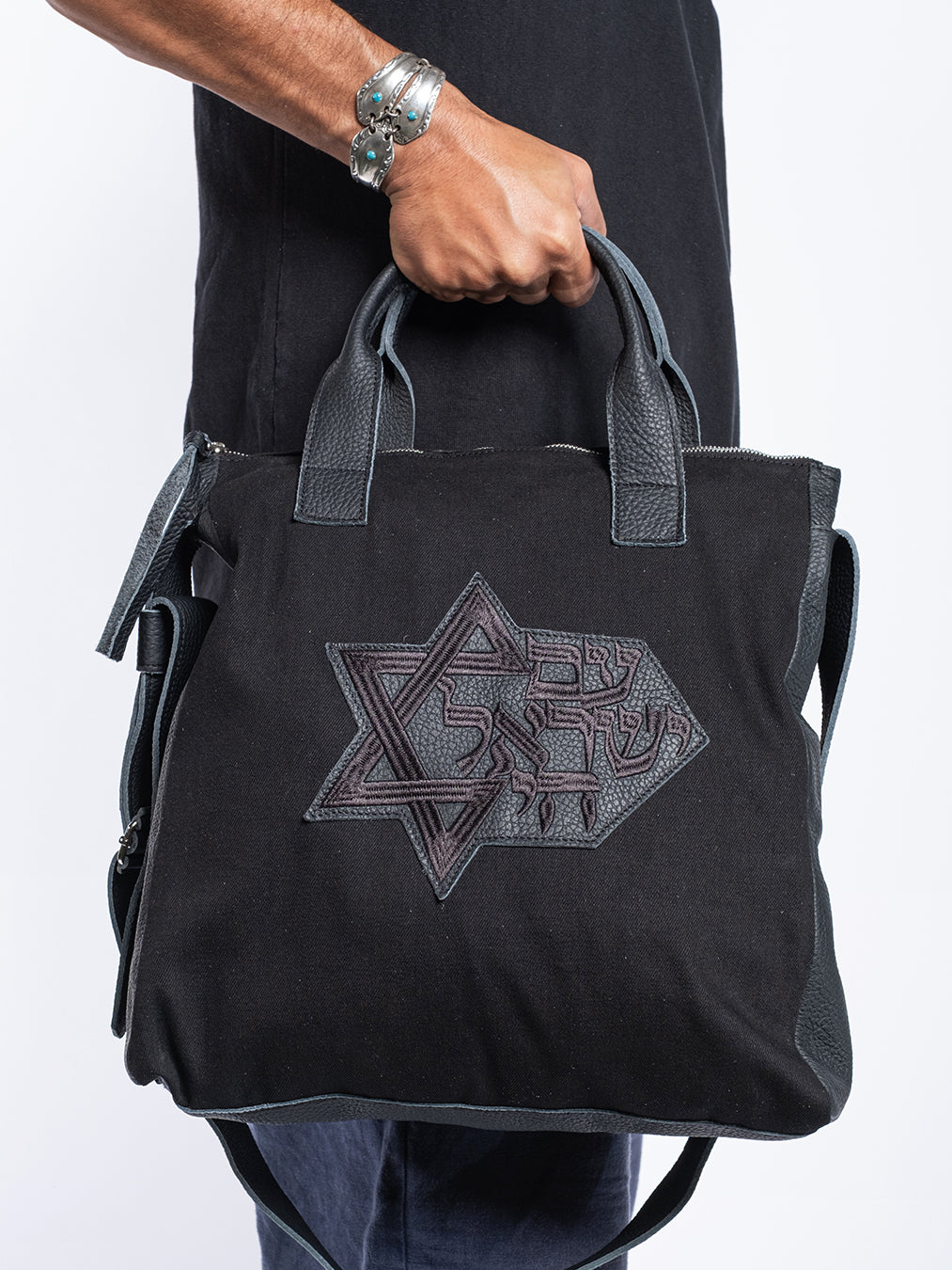 Am Israel Chai Tote Bag Canvas Israel Jewish