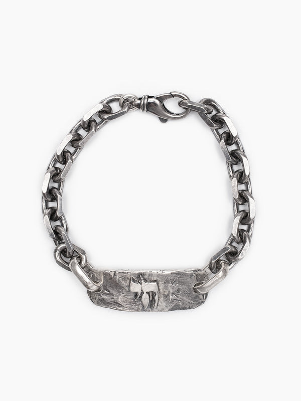 Barak Chai Chain Bracelet Sterling Silver 925 Israel