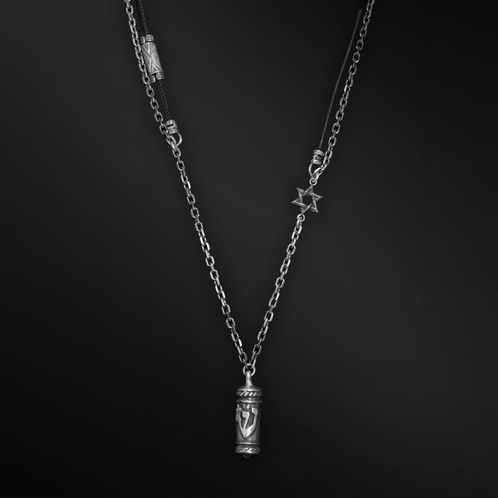 Betsalel leather Chain