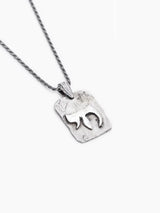Chai Symbol Necklace Sterling Silver 925 Jewish Israel