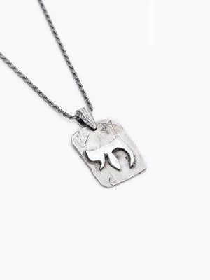 Chai Symbol Necklace Sterling Silver 925 Jewish Israel
