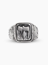 Chai Symbol Ring Sterling Silver 925 Israel Jewish
