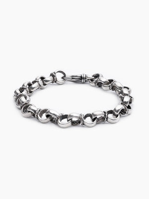 Chain Bracelet Sterling Silver 925 Israel Yehuda