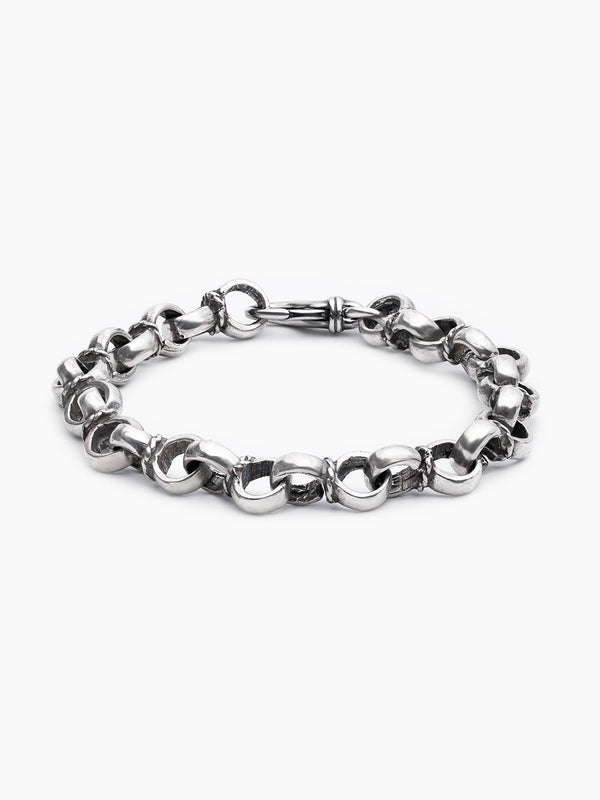 Chain Bracelet Sterling Silver 925 Israel Yehuda