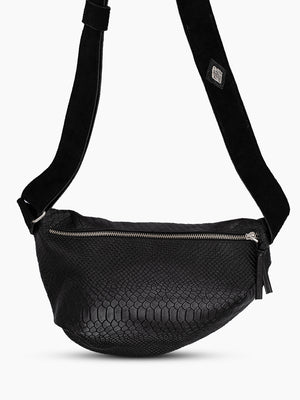 Croco Leather Belt Bag Israel – Jewish Fanny Pack