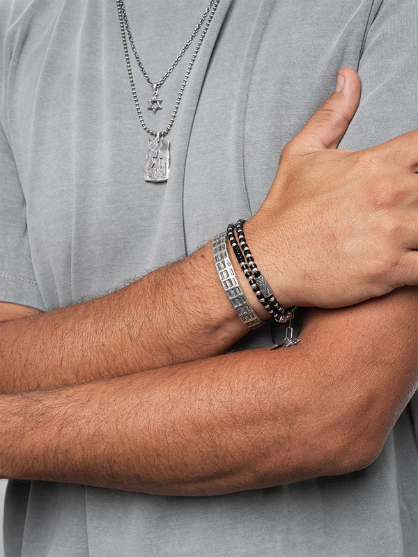 Cuff Bracelet Sterling Silver 925 Israel Yehuda