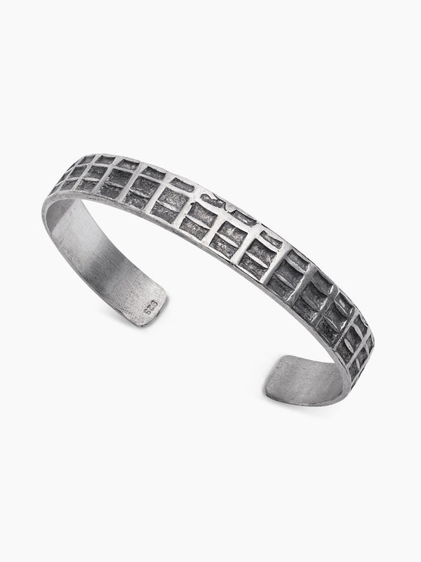Cuff Bracelet Sterling Silver 925 Israel Yehuda