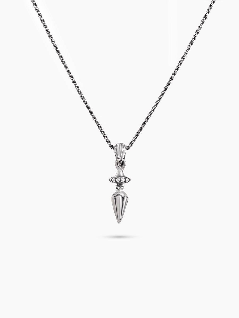 David Sword Necklace Sterling Silver 925 Israel Jewish