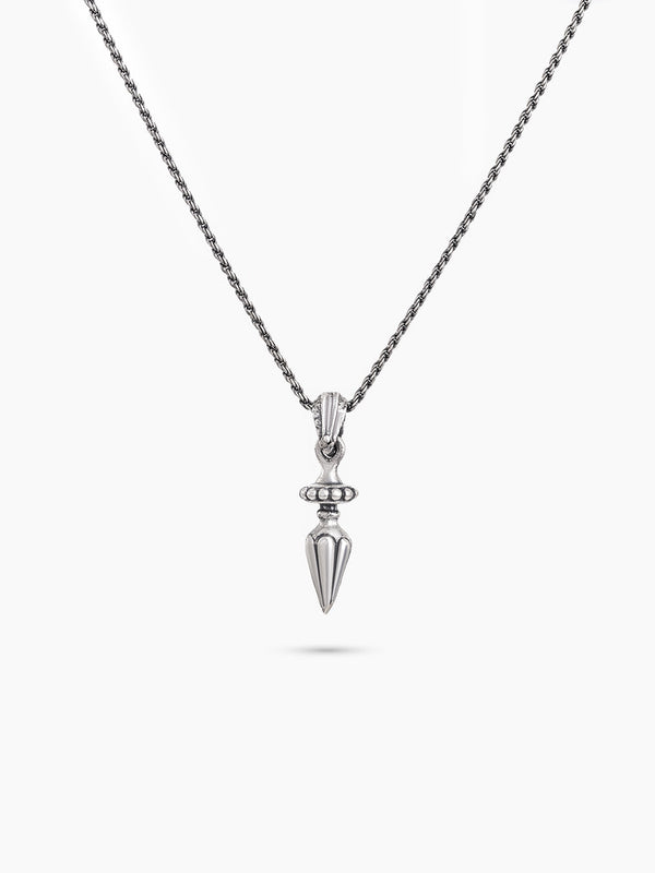 David Sword Necklace Sterling Silver 925 Israel Jewish
