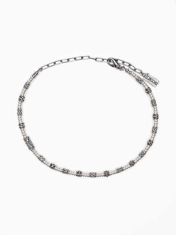 Double Chain Bracelet Silver 925 Israel Shimon