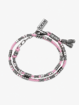 Double Cord Chain Bracelet Sterling Silver 925 Israel