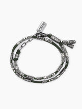 Double Cord Chain Bracelet Sterling Silver 925 Israel