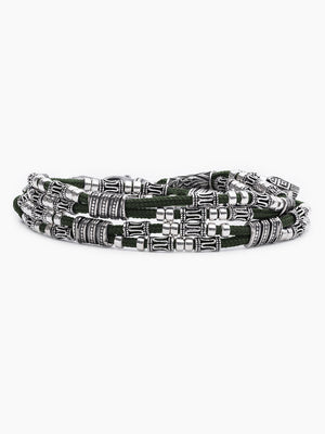 Double Cord Chain Bracelet Sterling Silver 925 Israel
