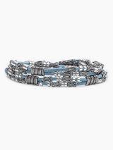 Double Cord Chain Bracelet Sterling Silver 925 Israel