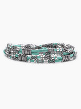 Double Cord Chain Bracelet Sterling Silver 925 Israel